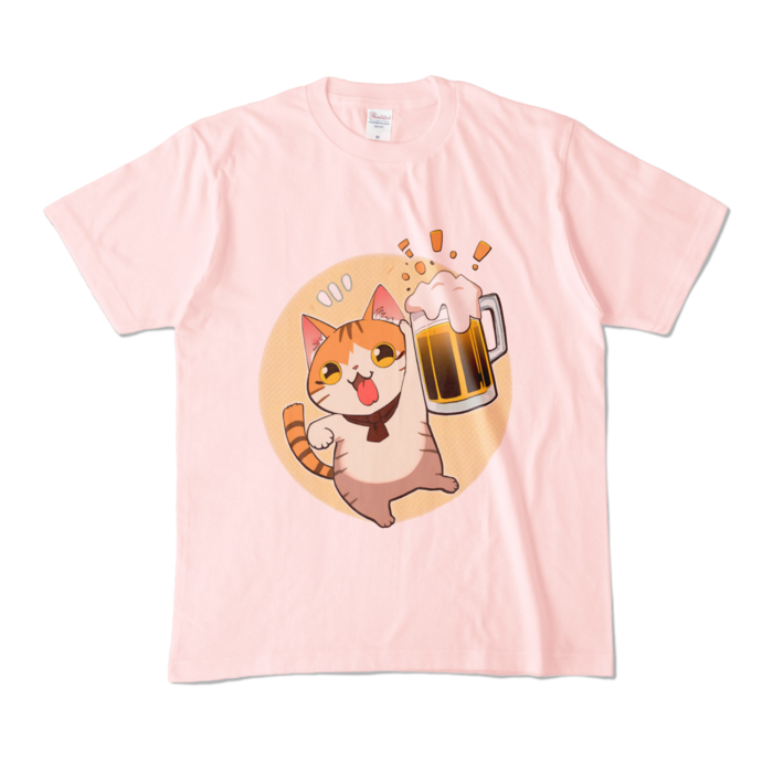 カラーTシャツ - M - ライトピンク (淡色)