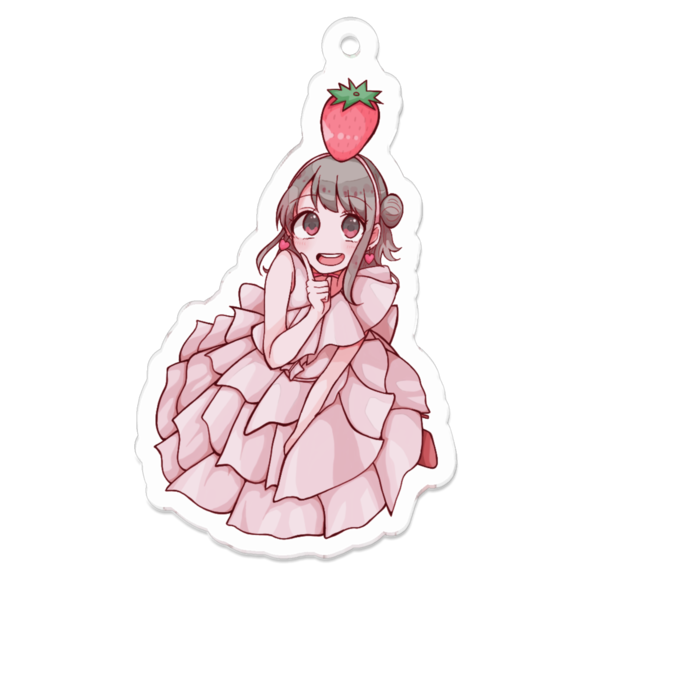 アクリルキーホルダー - 70 x 70 (mm)