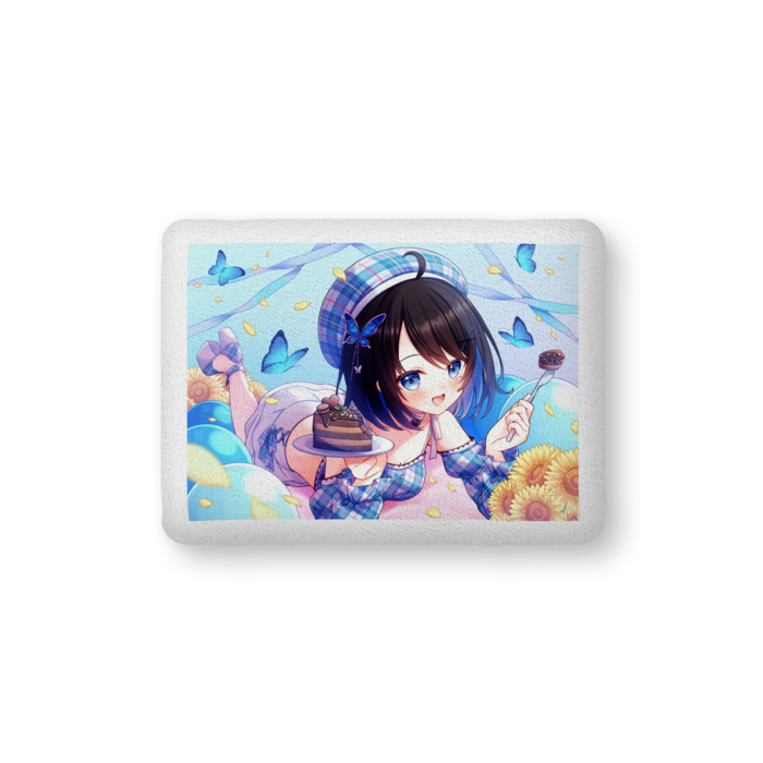 ふかふかクッション - 中（H36×W56cm） - 両面（等身キャラ＆ちびキャラ）