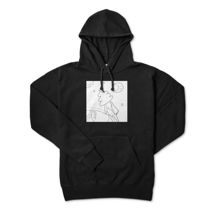 パーカー - L - ブラック