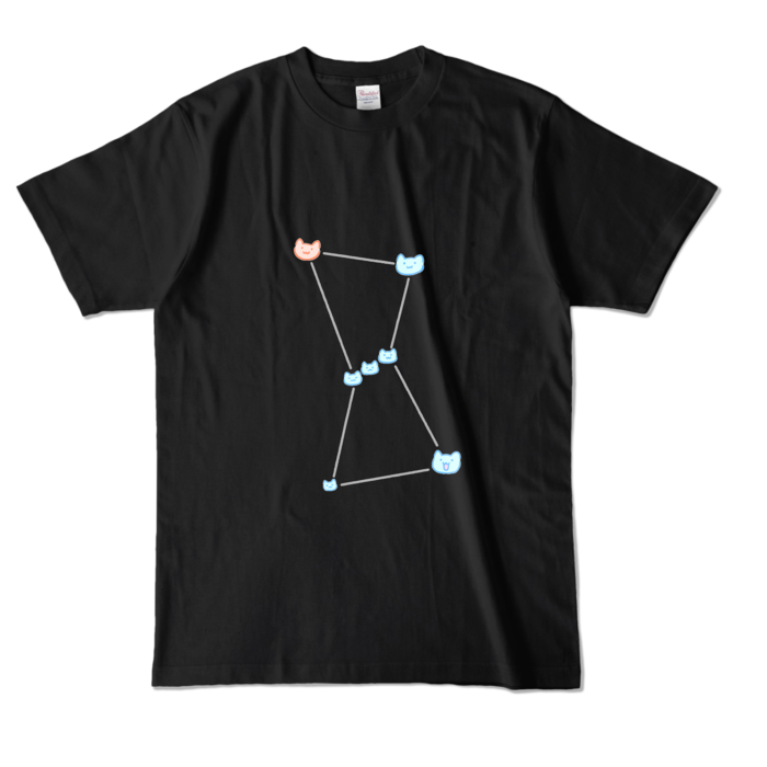 カラーTシャツ - L - ブラック (濃色)