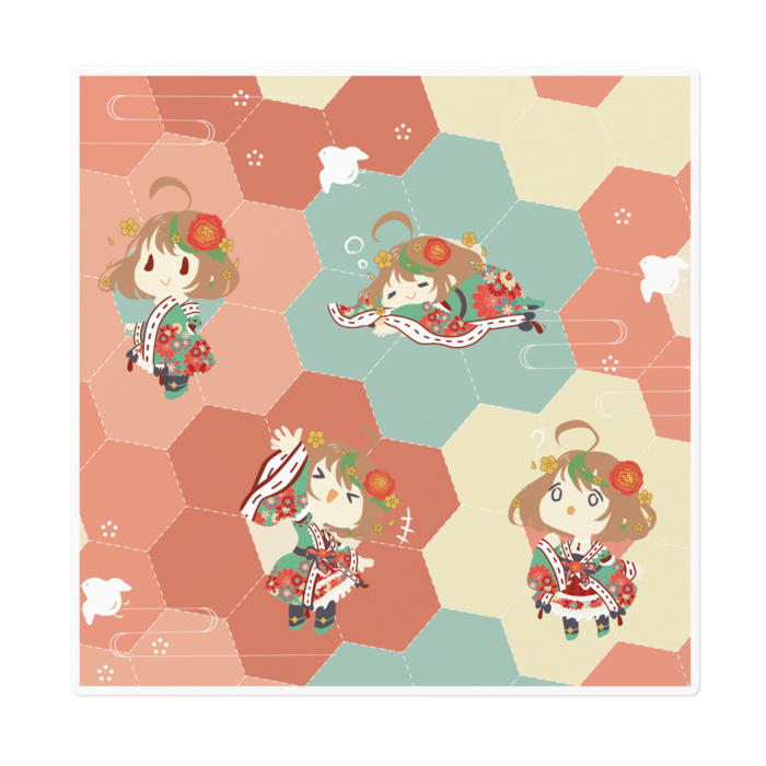ステッカー - 160 x 160 (mm)
