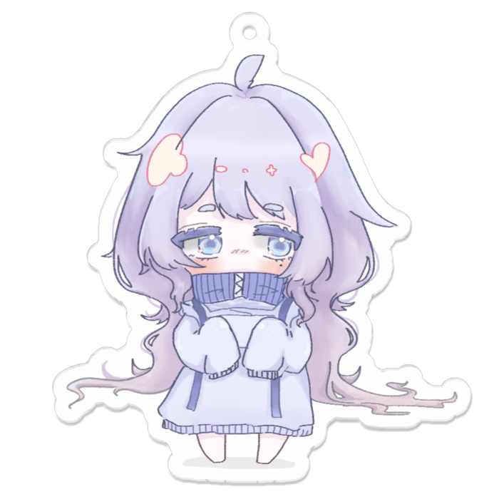 〔A〕アクリルキーホルダー - 70 x 70 (mm)