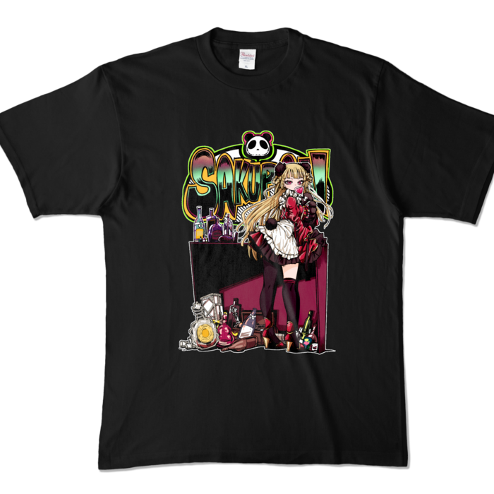 カラーTシャツ - XL - ブラック (濃色)