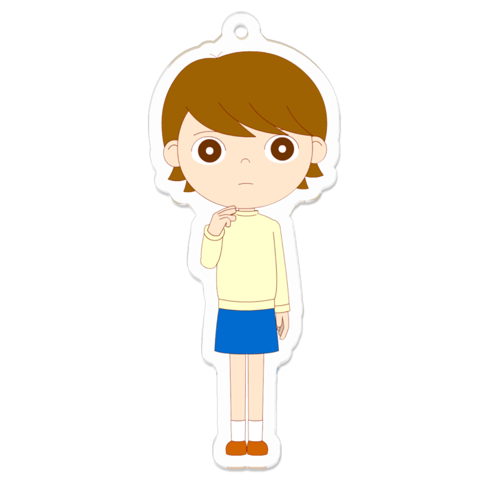 こどもだってつらいよ 北野今日子 のアクリルキーホルダー こどもだってつらいよショップ Booth