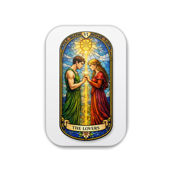 ザ・ラバーズ缶バッジ - 角丸 51x76mm(6)