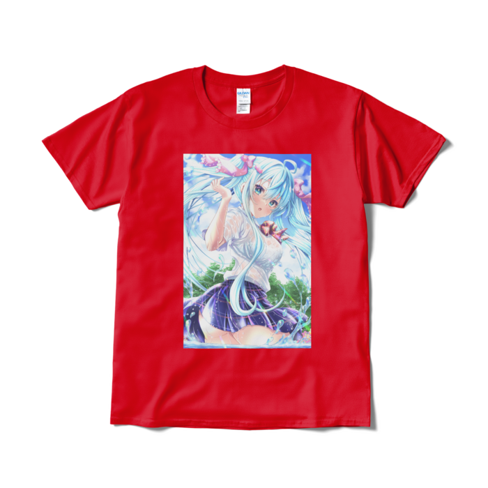 Tシャツ（短納期） - L - レッド