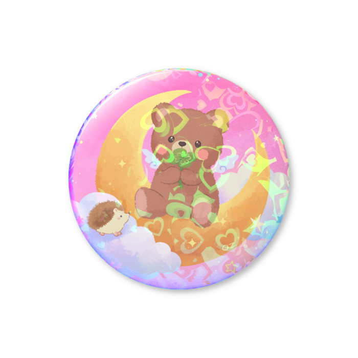 ホログラム缶バッジ - 56mm