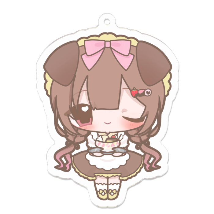 アクリルキーホルダー - 70 x 70 (mm)