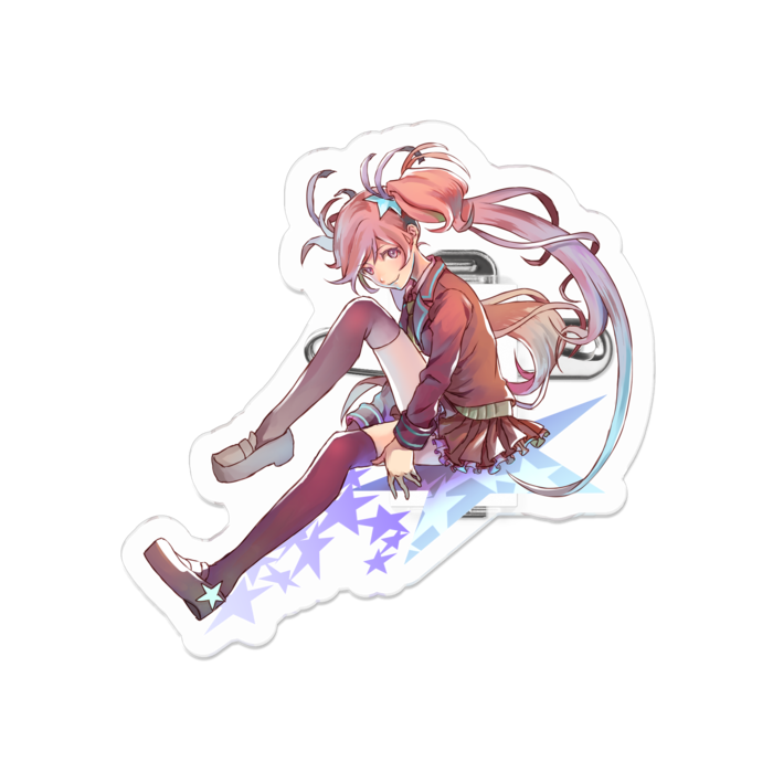 アクリルバッジ - 50 x 50 (mm)
