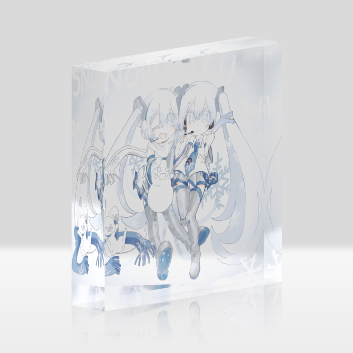 アクリルブロック - 100x100mm