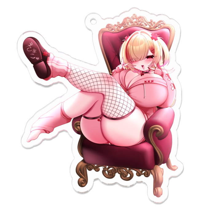 アクリルキーホルダー - 70 x 70 (mm)