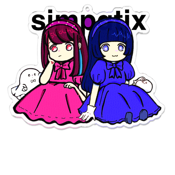 アクリルキーホルダー - 100 x 100 (mm)
