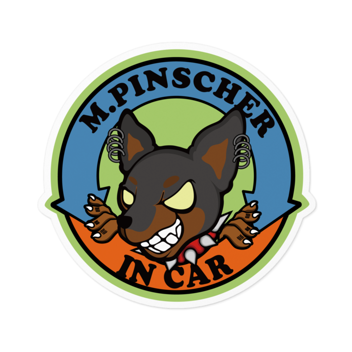 ステッカー - 100 x 100 (mm)