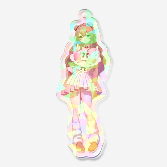 ホログラムアクリルキーホルダー - H70mm