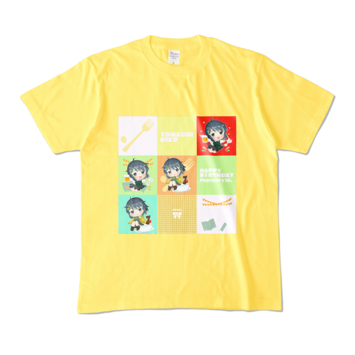 カラーTシャツ - M - イエロー (濃色)