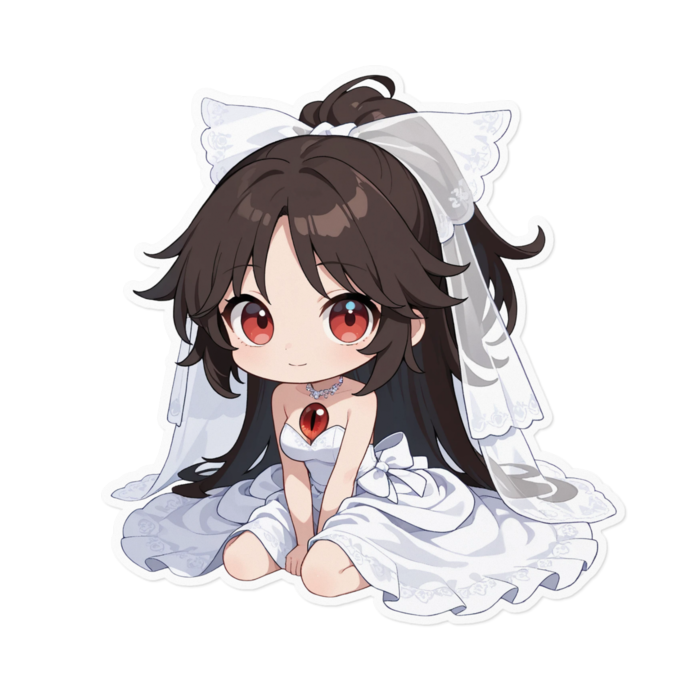 ステッカー - 160 x 160 (mm)(キャラのみ)