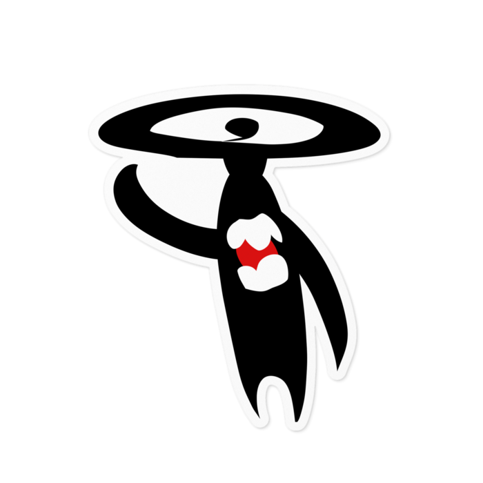 ステッカー - 100 x 100 (mm)