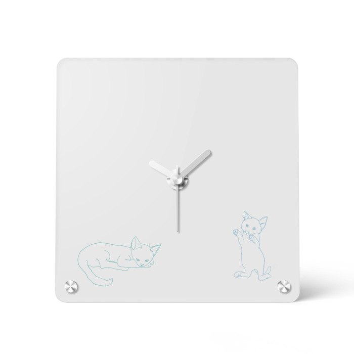 アクリル時計 - 150x150mm