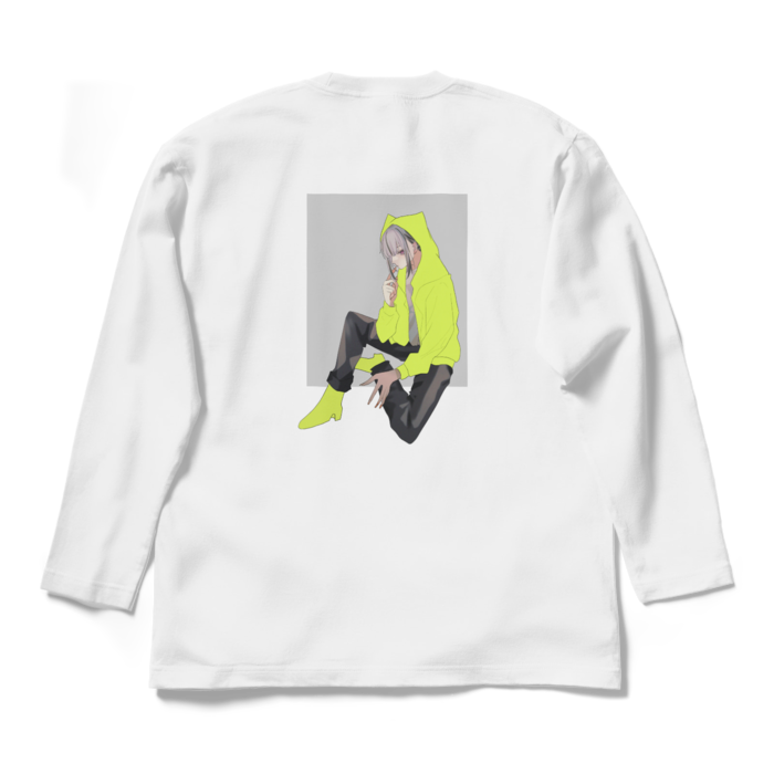 ロングスリーブTシャツ - L - ホワイト