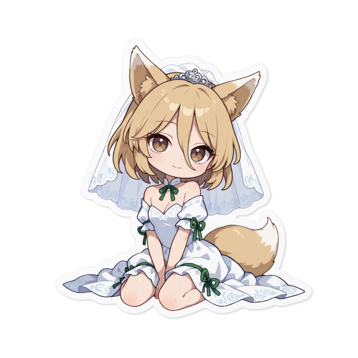 ステッカー - 100 x 100 (mm)(キャラのみ)