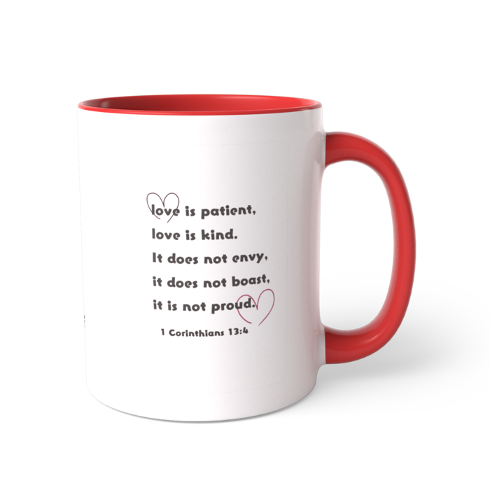 ツートンカラーマグカップ - 直径 8.2cm / 高さ 9.5cm