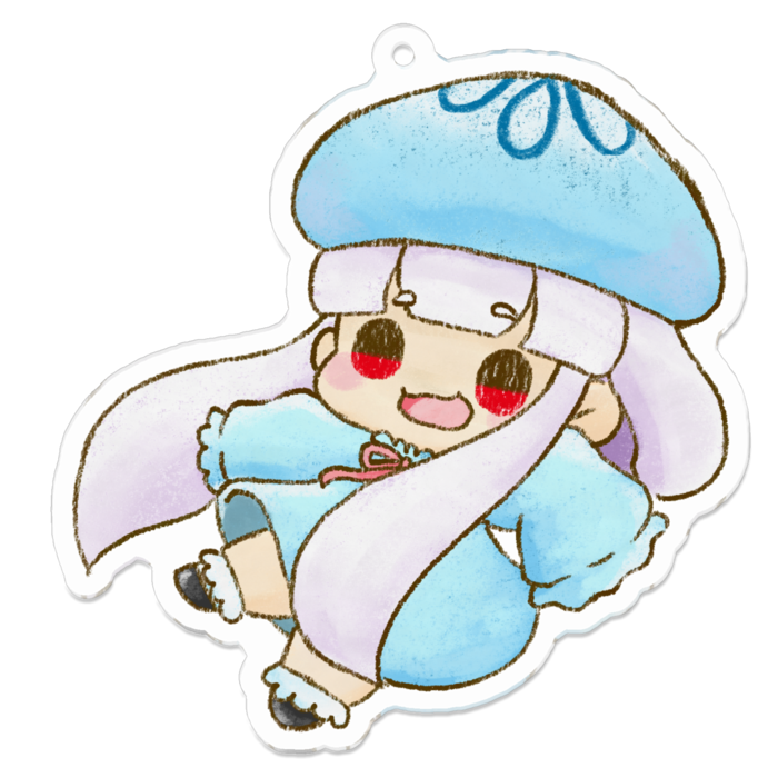アクリルキーホルダー - 70 x 70 (mm)