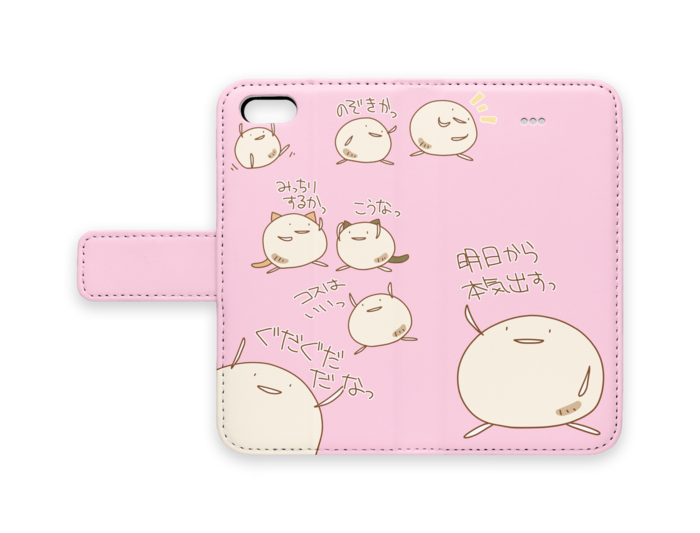 手帳型iPhoneケース - iPhone 5 / SE - ストラップ穴 なし