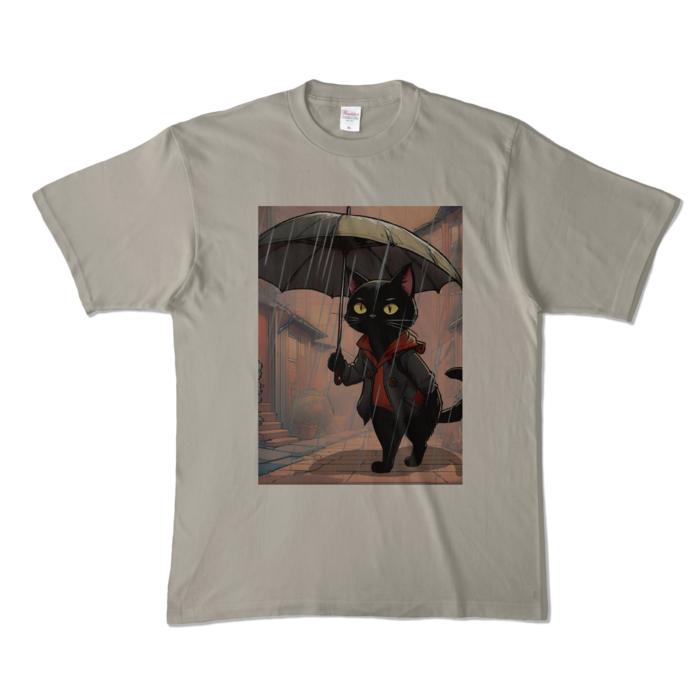 カラーTシャツ - XL - シルバーグレー (淡色)