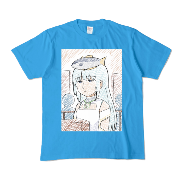 カラーTシャツ - M - ターコイズ (濃色)