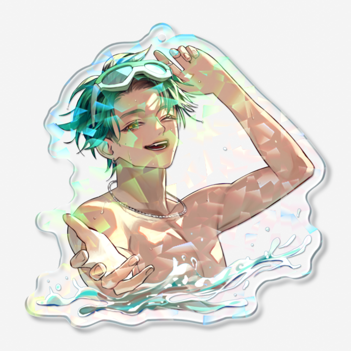 スイムこんおぐれアクキー_水遊びver.