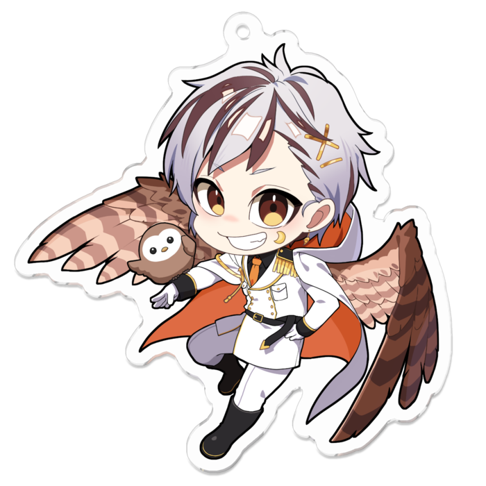 アクリルキーホルダー - 70 x 70 (mm)