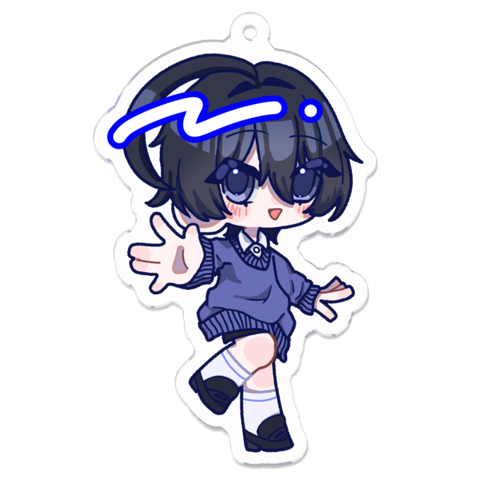 アクリルキーホルダー - 70 x 70 (mm)