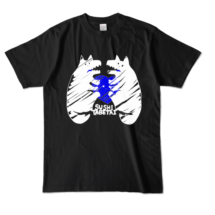 カラーTシャツ - L - ブルー