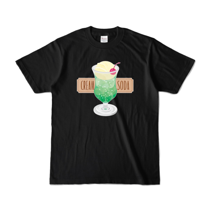 カラーTシャツ - S - ブラック (濃色)