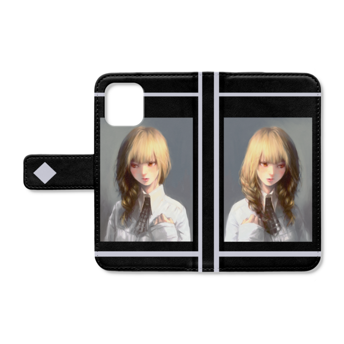 手帳型iPhoneケース - iPhone12 mini - ストラップ穴 なし