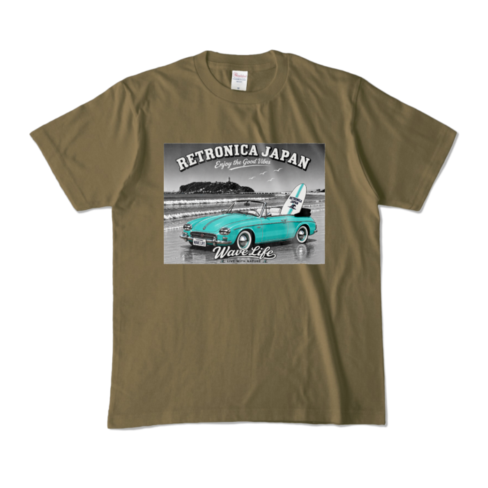 カラーTシャツ - M - オリーブ (濃色)