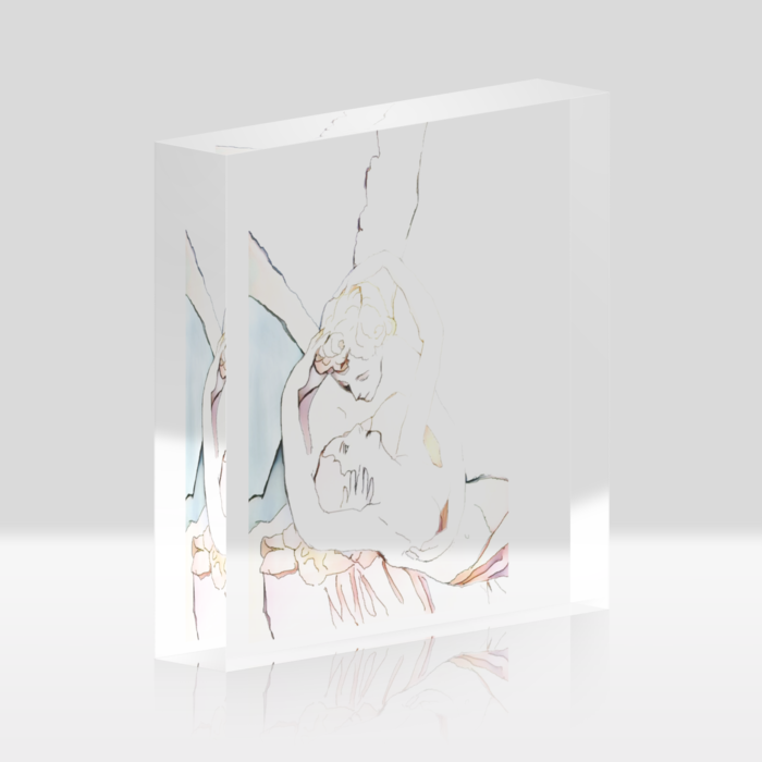 アクリルブロック - 100x100mm