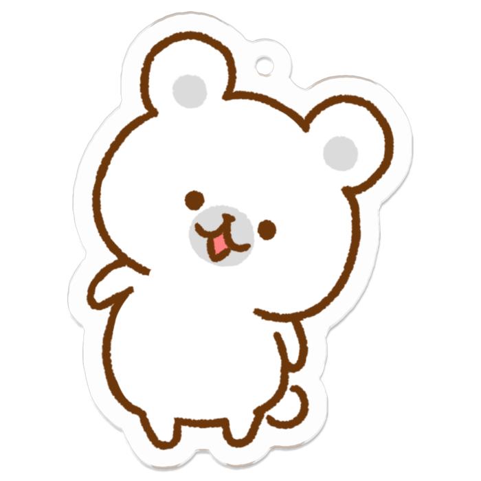 アクリルキーホルダー - 50 x 50 (mm)