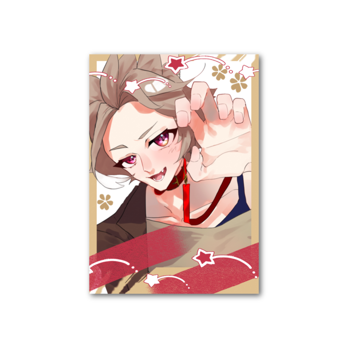 フォト風カード - 縦 - 片面