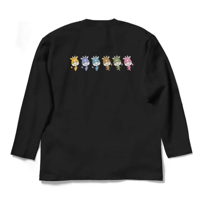 ロングスリーブTシャツ - L - ブラック