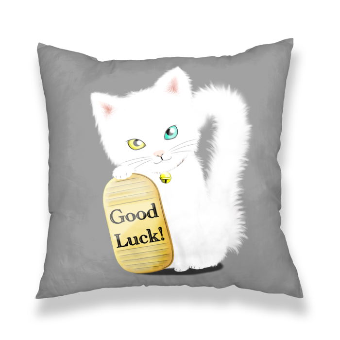 白猫オッドアイver＿000グレイ