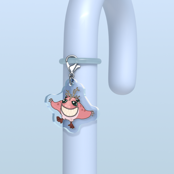 めじるしチャーム - 30 × 30mm(ふりおに)
