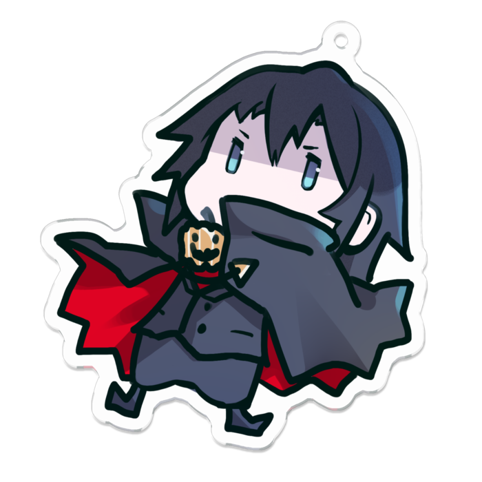 アクリルキーホルダー（コーティング） - 70 x 70 (mm)