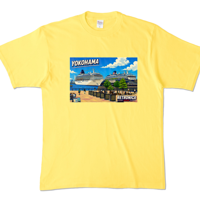カラーTシャツ - XL - イエロー (濃色)