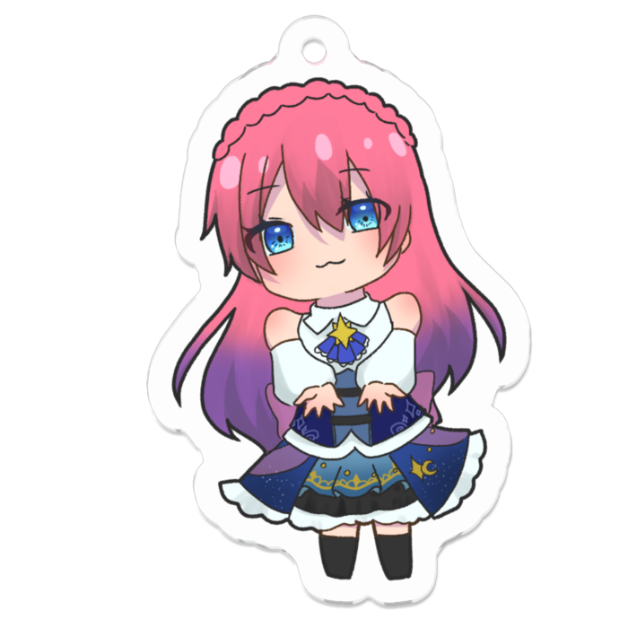 アクリルキーホルダー - 50 x 50 (mm)