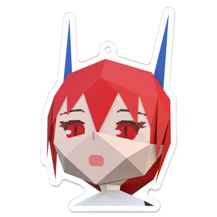 アクリルキーホルダー - 70 x 70 (mm)