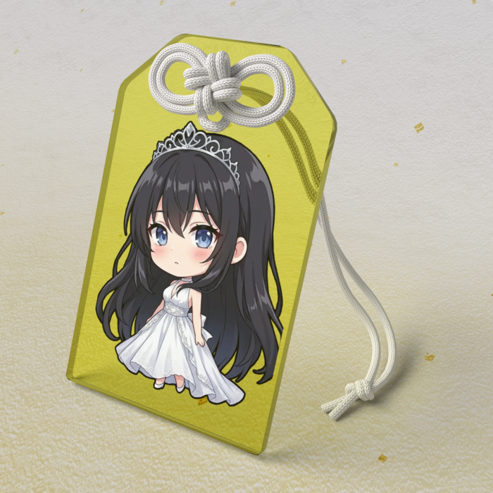 アクリルお守り - 50 × 80mm