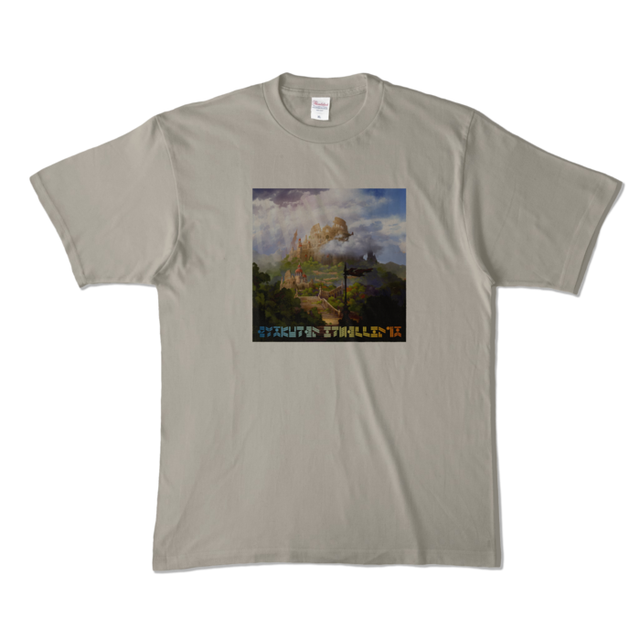 コロシアム デザインTシャツ（XL/シルバーグレー）