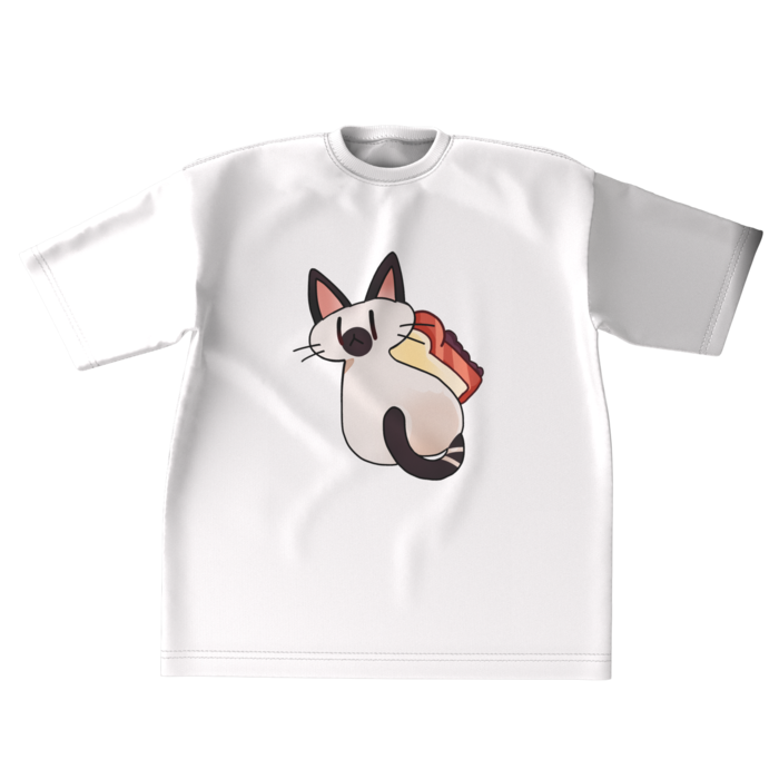 白ビッグシルエットTシャツ - XL -